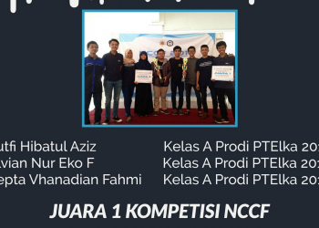 Tim Ichibot G-Force Elektronika Meraih Juara I pada LFC Sekolah Vokasi UGM