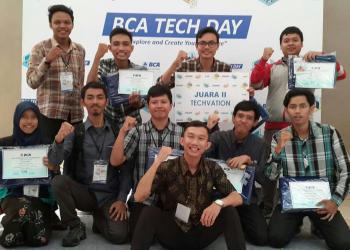 Tim Prodi Informatika Menjadi Juara 2 dalam BCA Tech Day